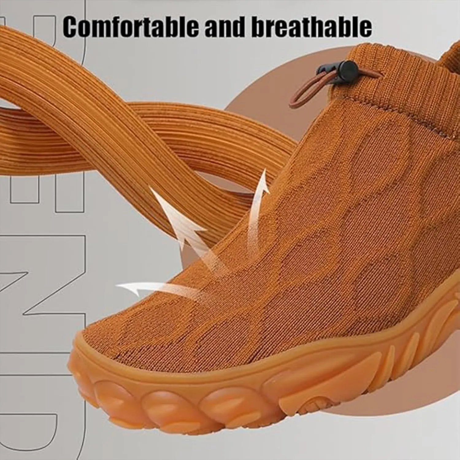 Oobend Slip On Barefoot Shoe Women Men - Comfortable Lightweight Waterproof Barefoot Water Shoes Breathable Minimalist Beach Outdoor Running Sneakers