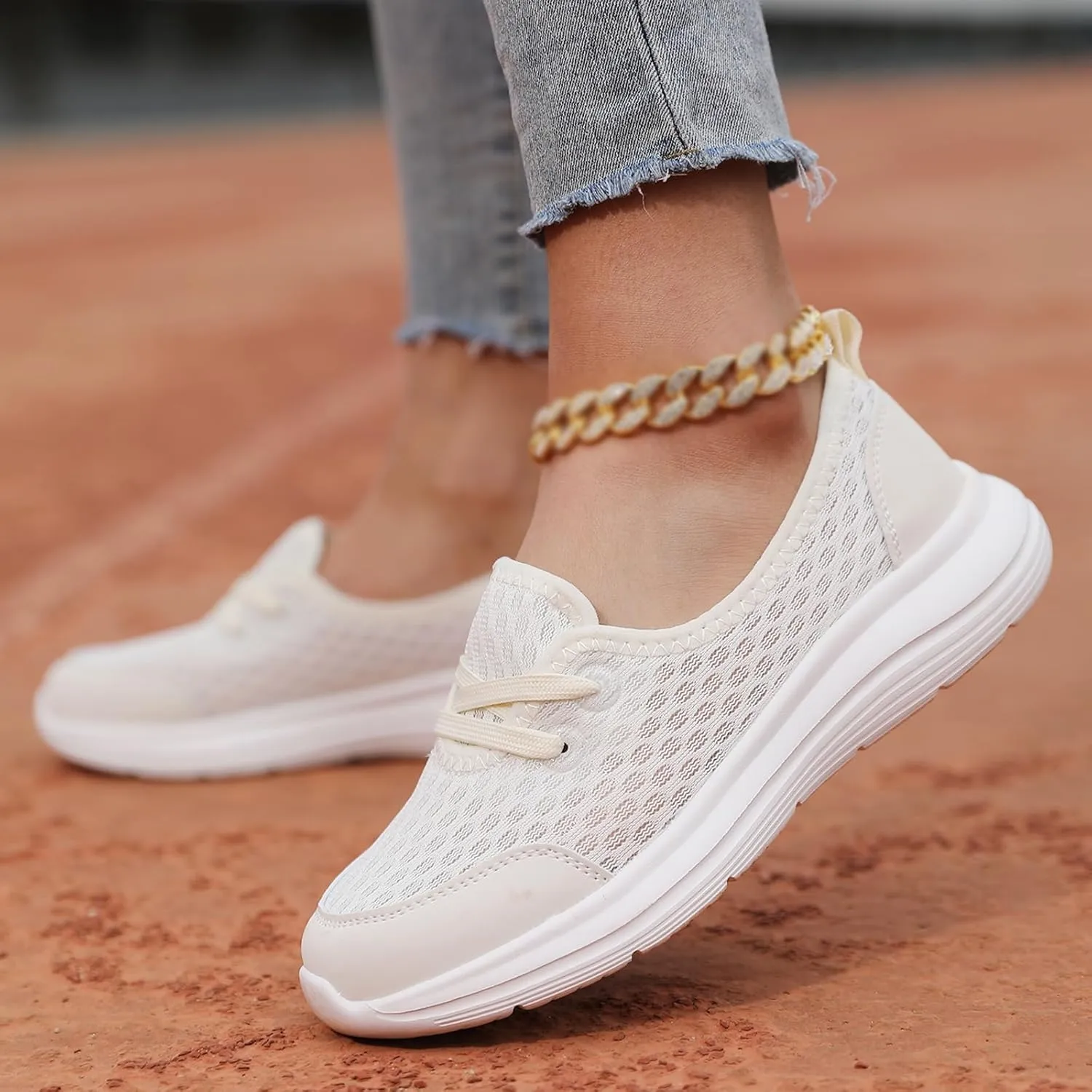 Orthopedic Shoes for Women Wide Width Women's Soft Sole Mesh Comfort Orthopedic Shoes Women Arch Support Orthotic Shoe Walking Slip On Diabetic Foam Sneaker Casual Comfortable Walking Sneakers