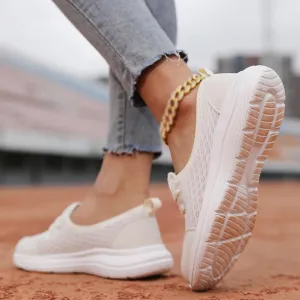 Orthopedic Shoes for Women Wide Width Women's Soft Sole Mesh Comfort Orthopedic Shoes Women Arch Support Orthotic Shoe Walking Slip On Diabetic Foam Sneaker Casual Comfortable Walking Sneakers