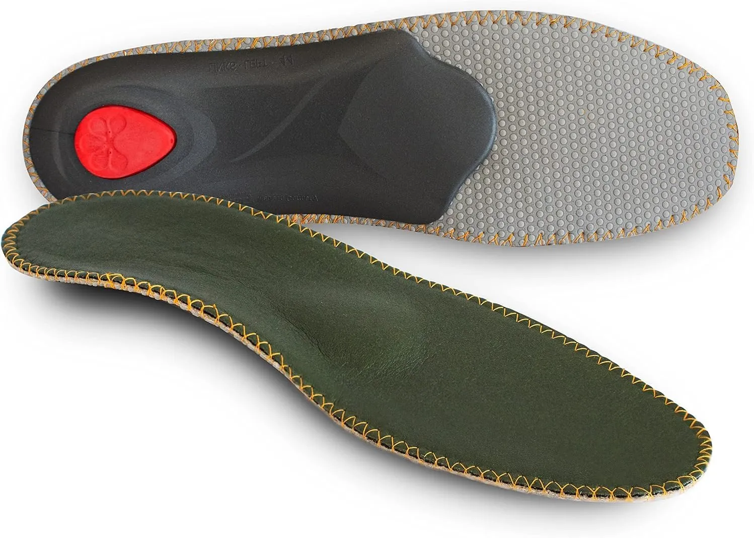 pedag Viva Outdoor | Made in Germany | Hiking Arch Support, Metatarsal Pad & Heel Cushion | Breathable Vegan Leather Insoles | Semi-Rigid | Prevents Foot Odor & Relieves Tired Feet. Size US M11/EU44