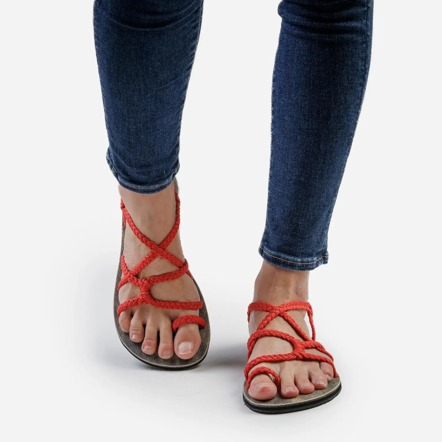 Plaka Nova Barefoot Sandals for Women – Zero Drop Minimalist Walking Sandals with Wide Toe Box, 8mm Thin Sole, Lightweight & Comfortable Fit, Adjustable Straps, Vegan Friendly