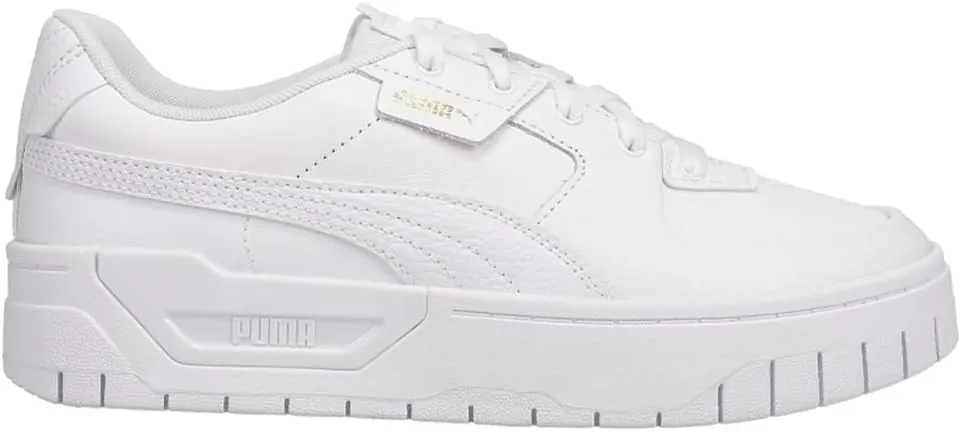 PUMA Womens Cali Dream LTH Perforated Platform Sneakers Shoes Casual - Red, White