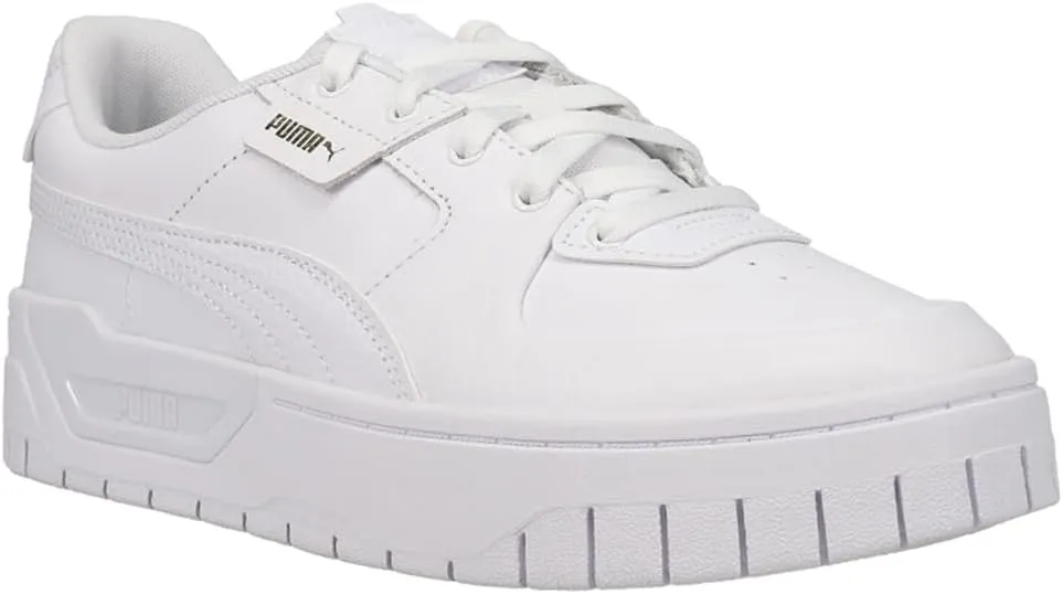 PUMA Womens Cali Dream LTH Perforated Platform Sneakers Shoes Casual - Red, White
