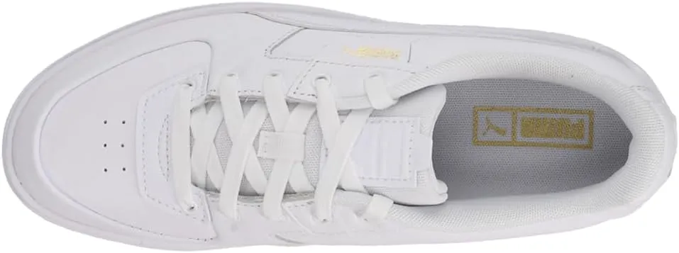 PUMA Womens Cali Dream LTH Perforated Platform Sneakers Shoes Casual - Red, White
