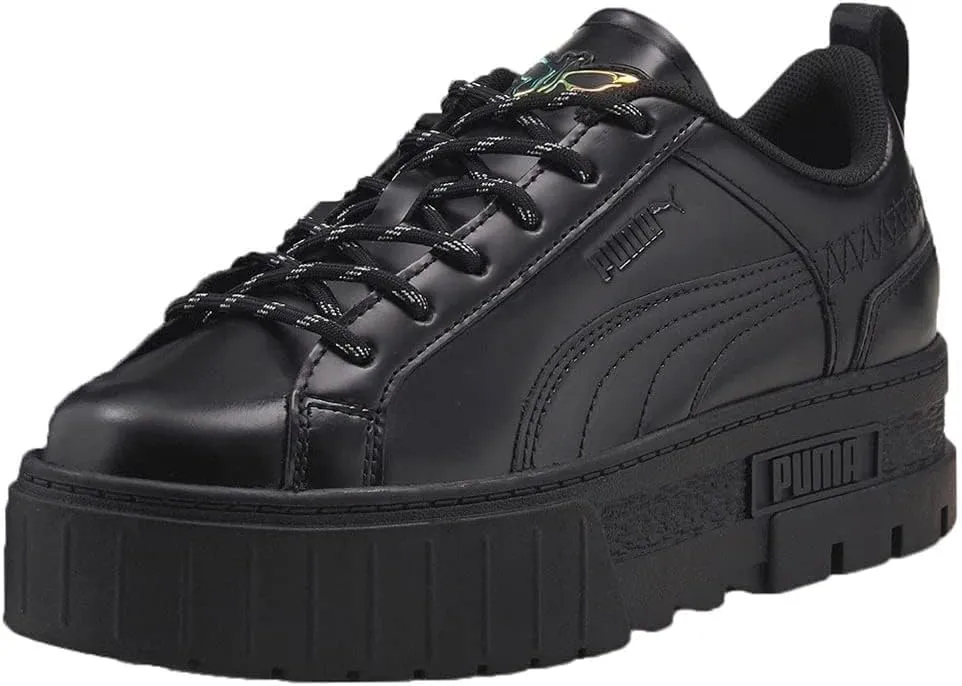 PUMA Womens Mayze Flutur Dua Lipa Leather Lifestyle Casual and Fashion Sneakers