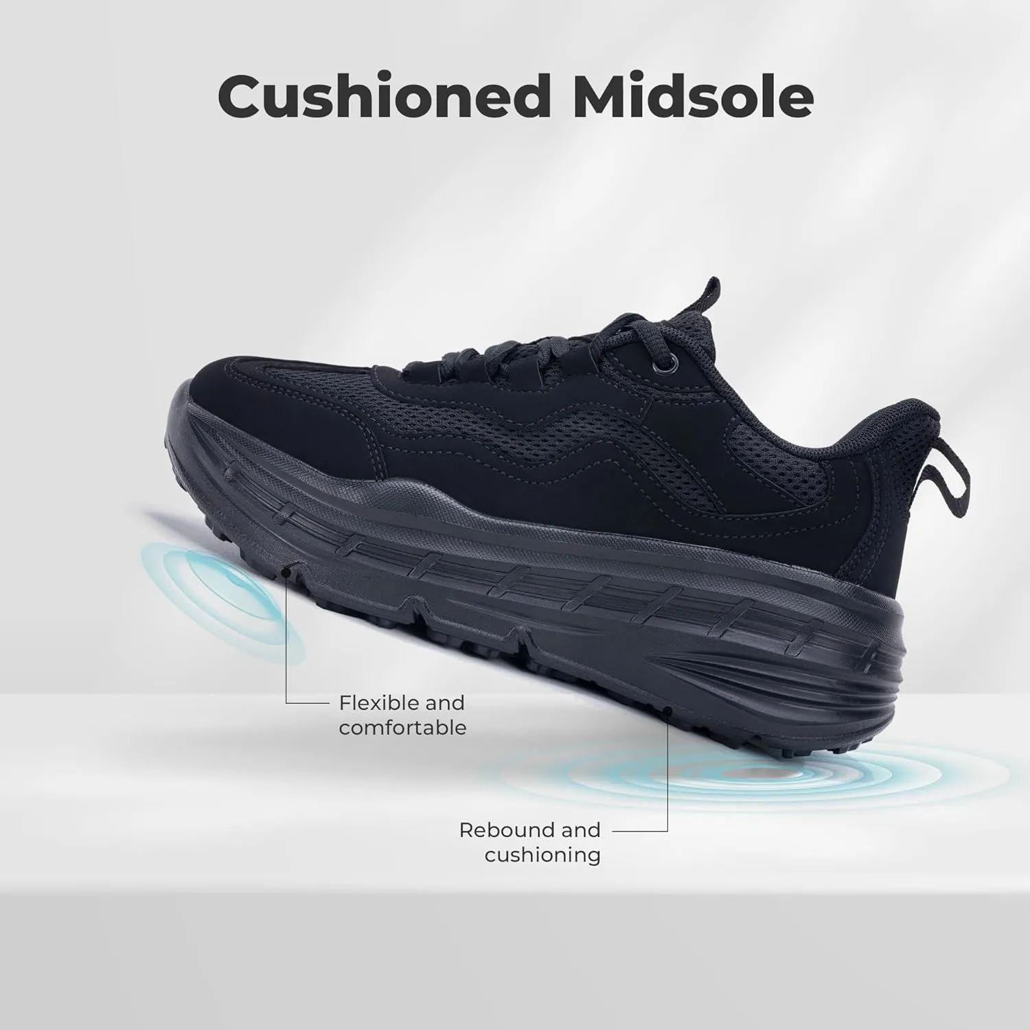 QAUPPE Womens Walking Sneakers Tennis Running Comfortable Shoes Casual Fashion Sneakers