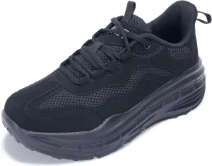 QAUPPE Womens Walking Sneakers Tennis Running Comfortable Shoes Casual Fashion Sneakers