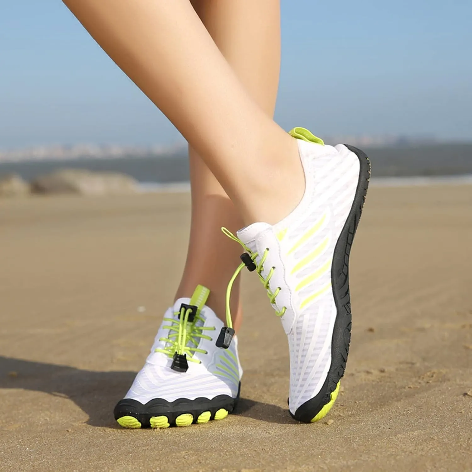 Quick Dry Barefoot Water Shoes for Women Men Aqua Swim Beach Pool Shoes Non Slip Outdoor Sports Hiking Surf Yoga Exercise Footwear
