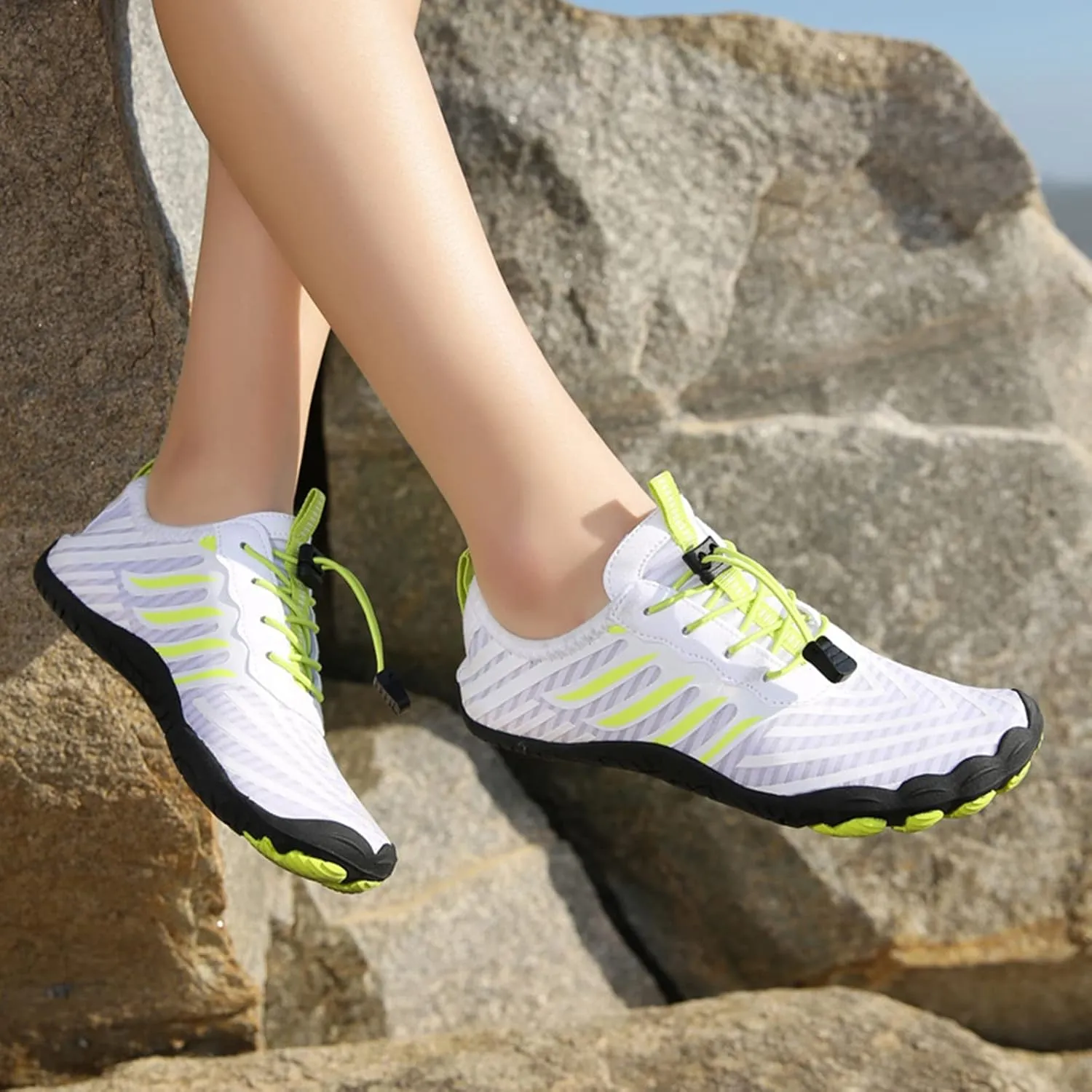 Quick Dry Barefoot Water Shoes for Women Men Aqua Swim Beach Pool Shoes Non Slip Outdoor Sports Hiking Surf Yoga Exercise Footwear