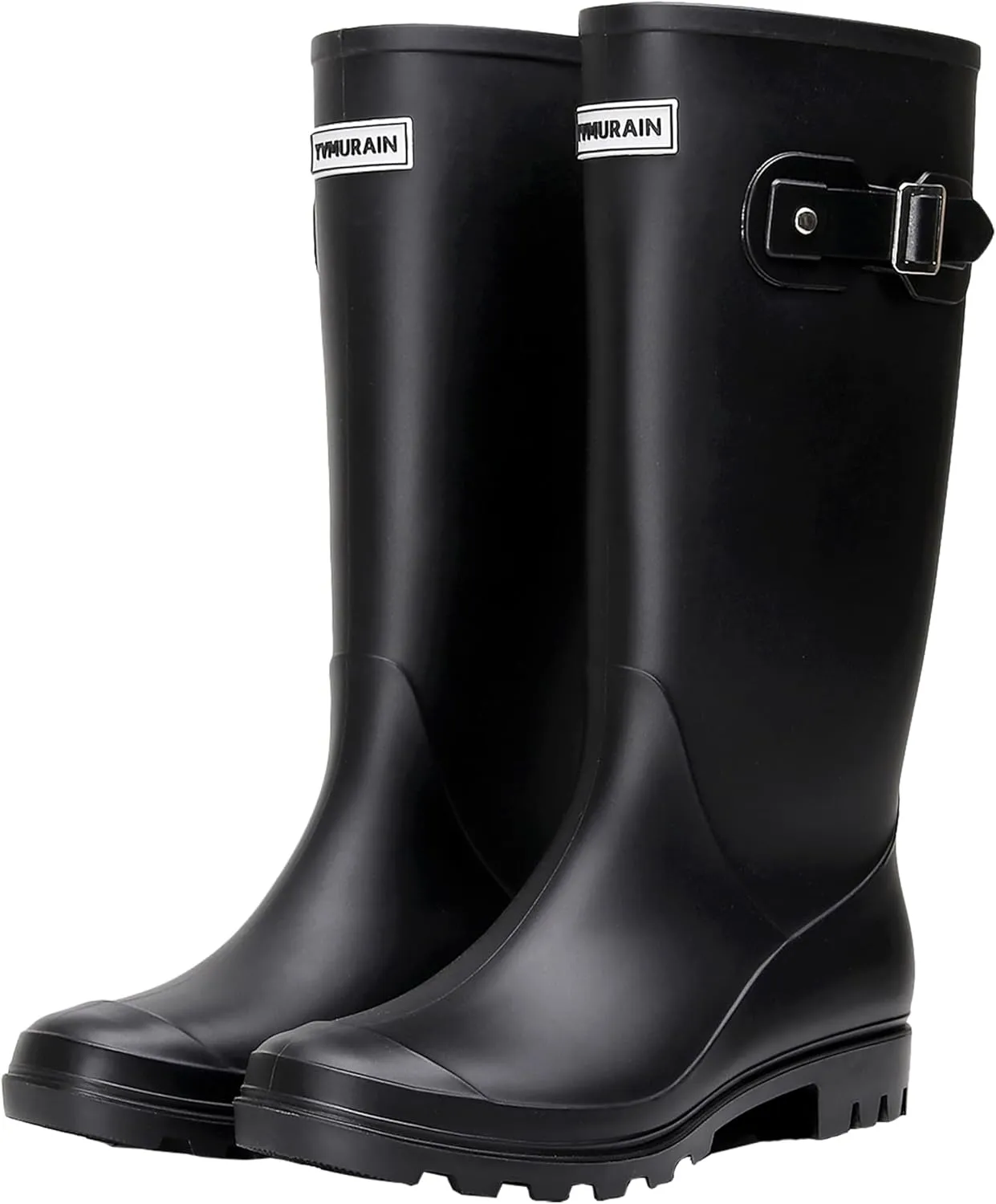 Rain Boots for Women Waterproof Garden Shoes Non-Slip Knee-high Mud boots Ladies Tall Rubber Boots Lightweight Outdoor Work Booties