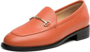 ROSERWISH Loafers for Women Flats Shoes Womens Penny Loafers Slip On Comfortable Office Work Flats Fashion Dress Shoes
