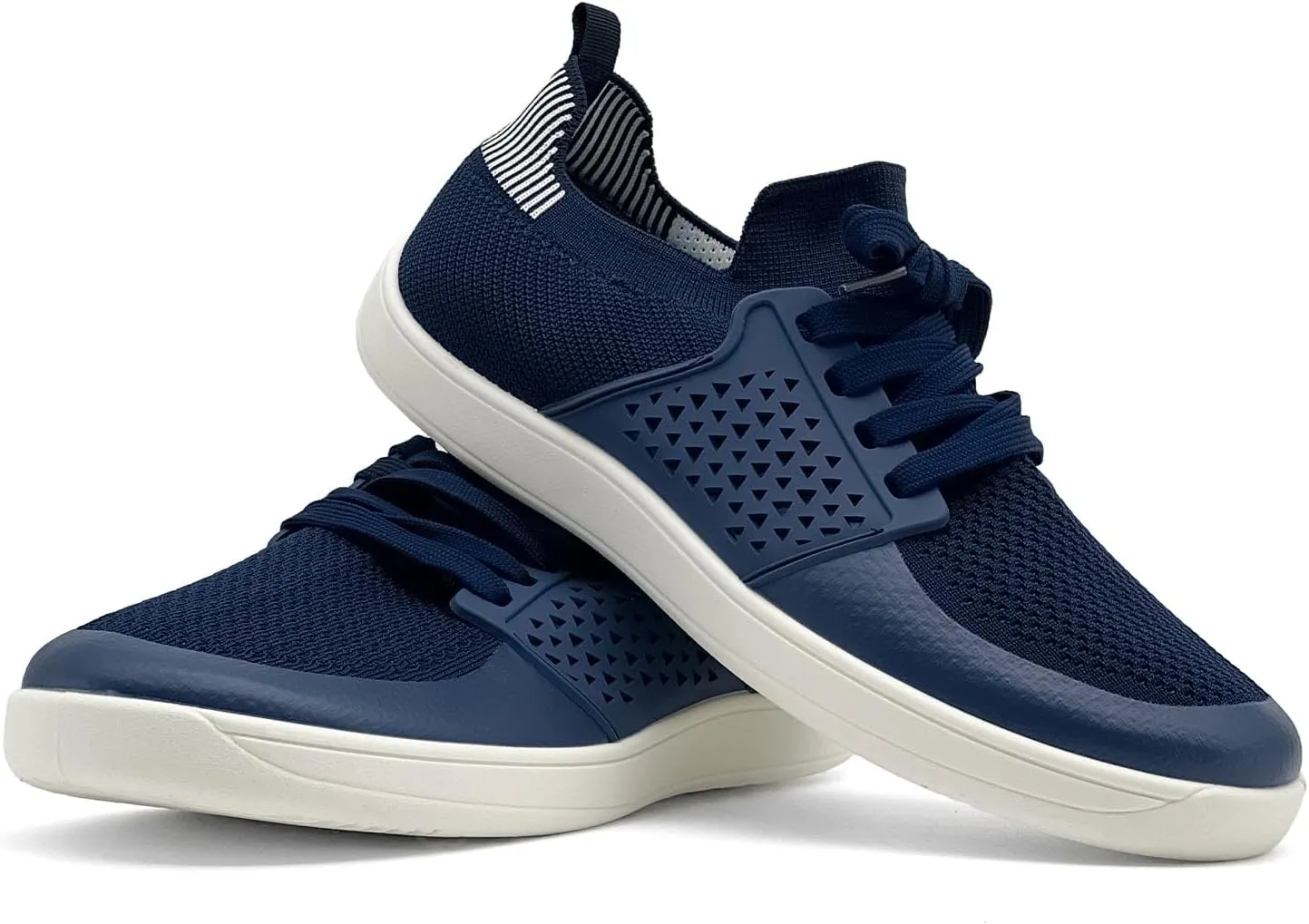 rosyclo Barefoot Shoes for Women and Men, Wide Toe Walking Shoes Minimalist Zero Drop Breathable Width Casual Fashion Sneakers Tennis Footwear, Purple