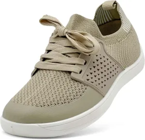 rosyclo Barefoot Shoes for Women and Men, Wide Toe Walking Shoes Minimalist Zero Drop Breathable Width Casual Fashion Sneakers Tennis Footwear, Purple