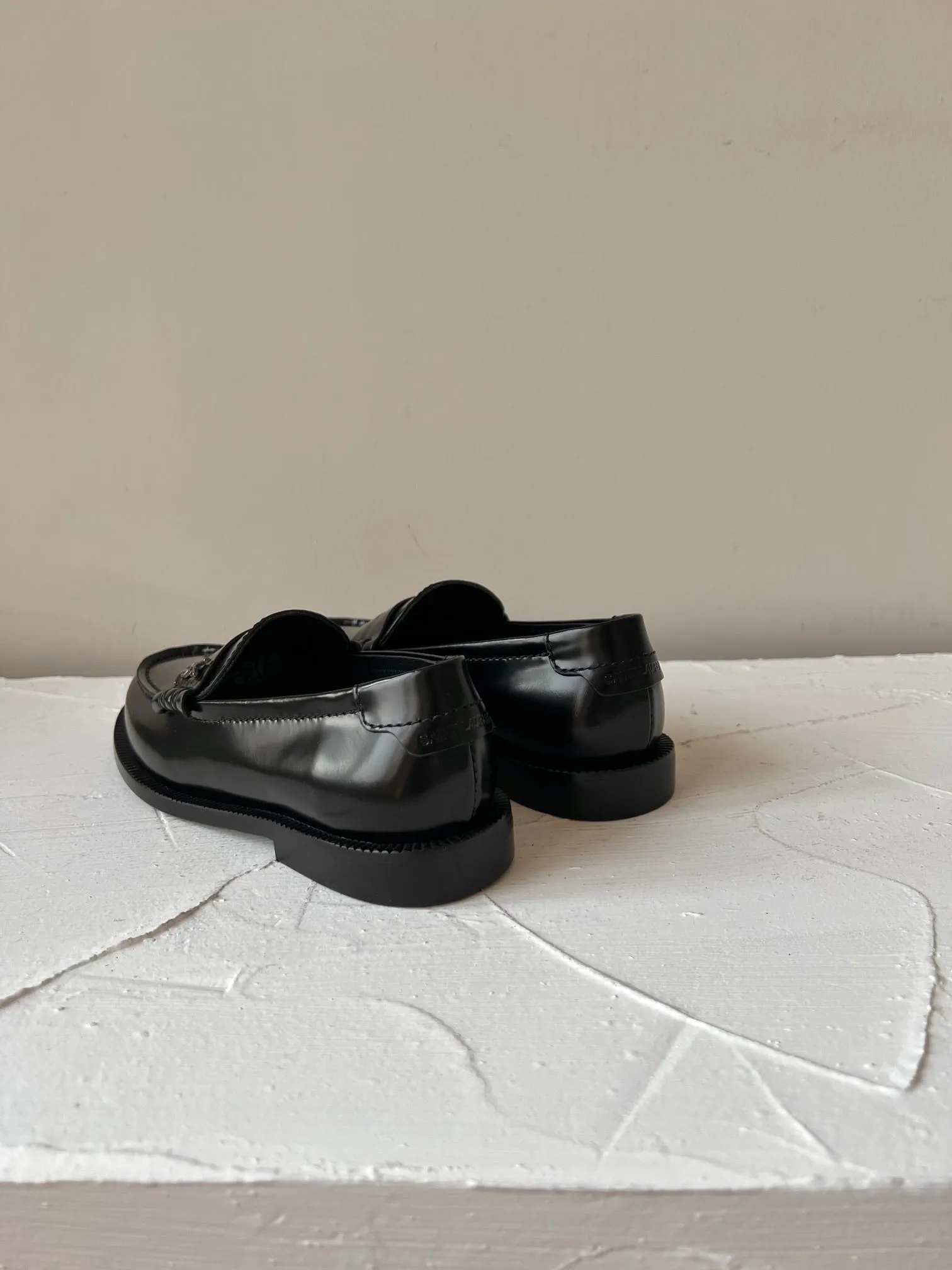 SL LE LOAFER BLACK CALFSKIN
