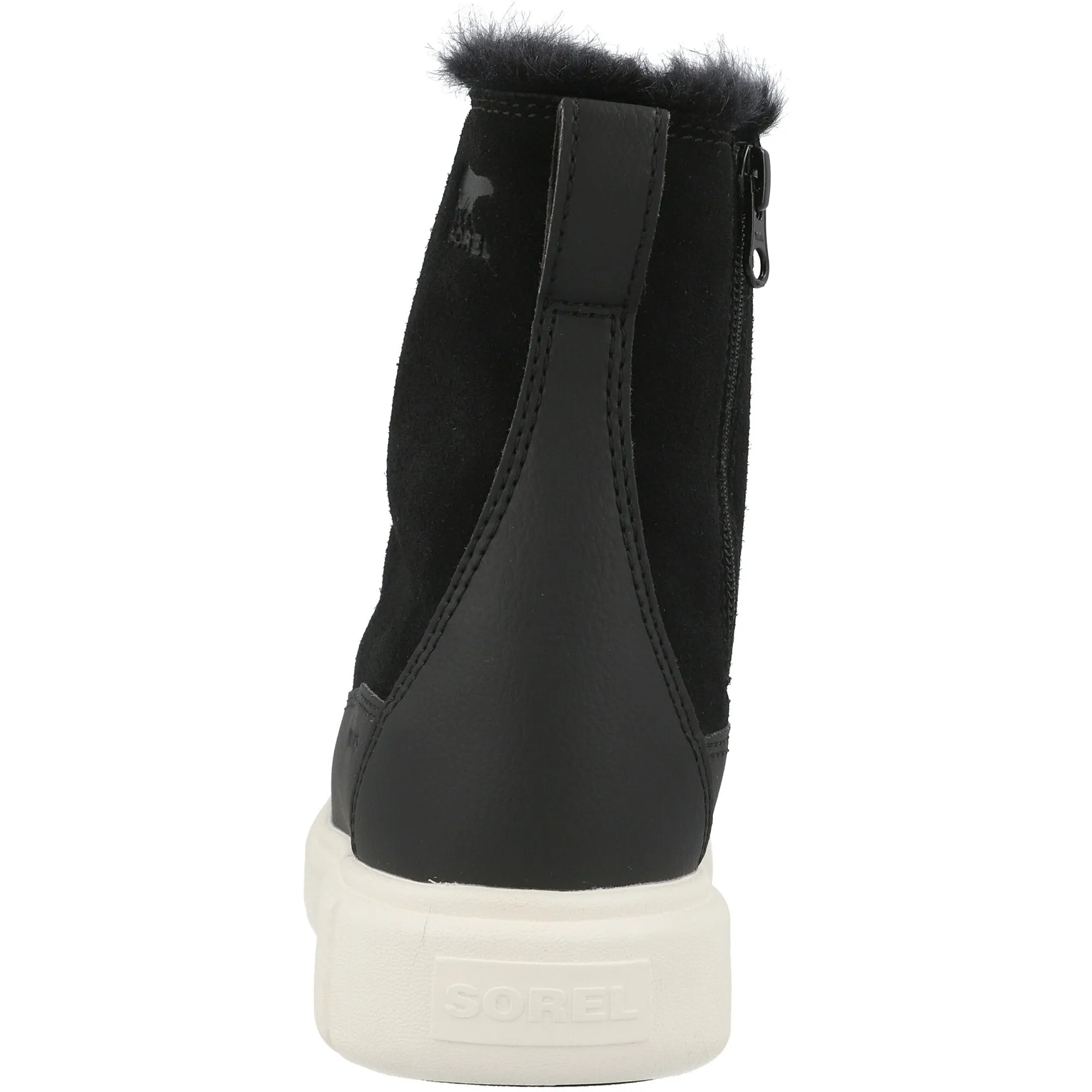 Sorel Explorer III Black Lace Up Kids Winter Boots