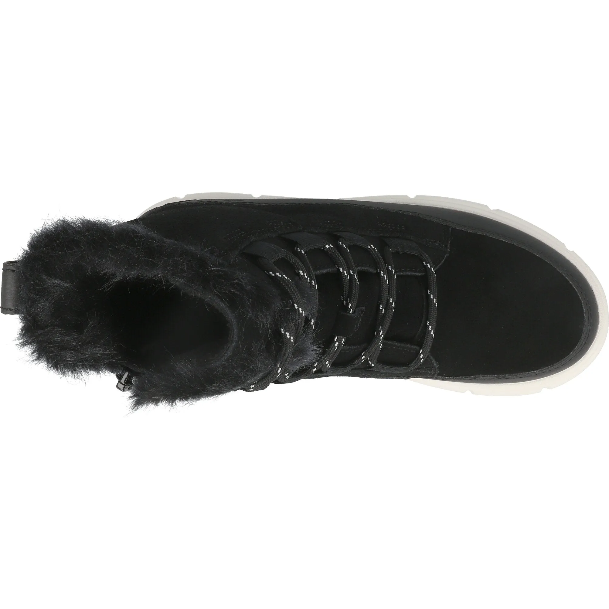 Sorel Explorer III Black Lace Up Kids Winter Boots