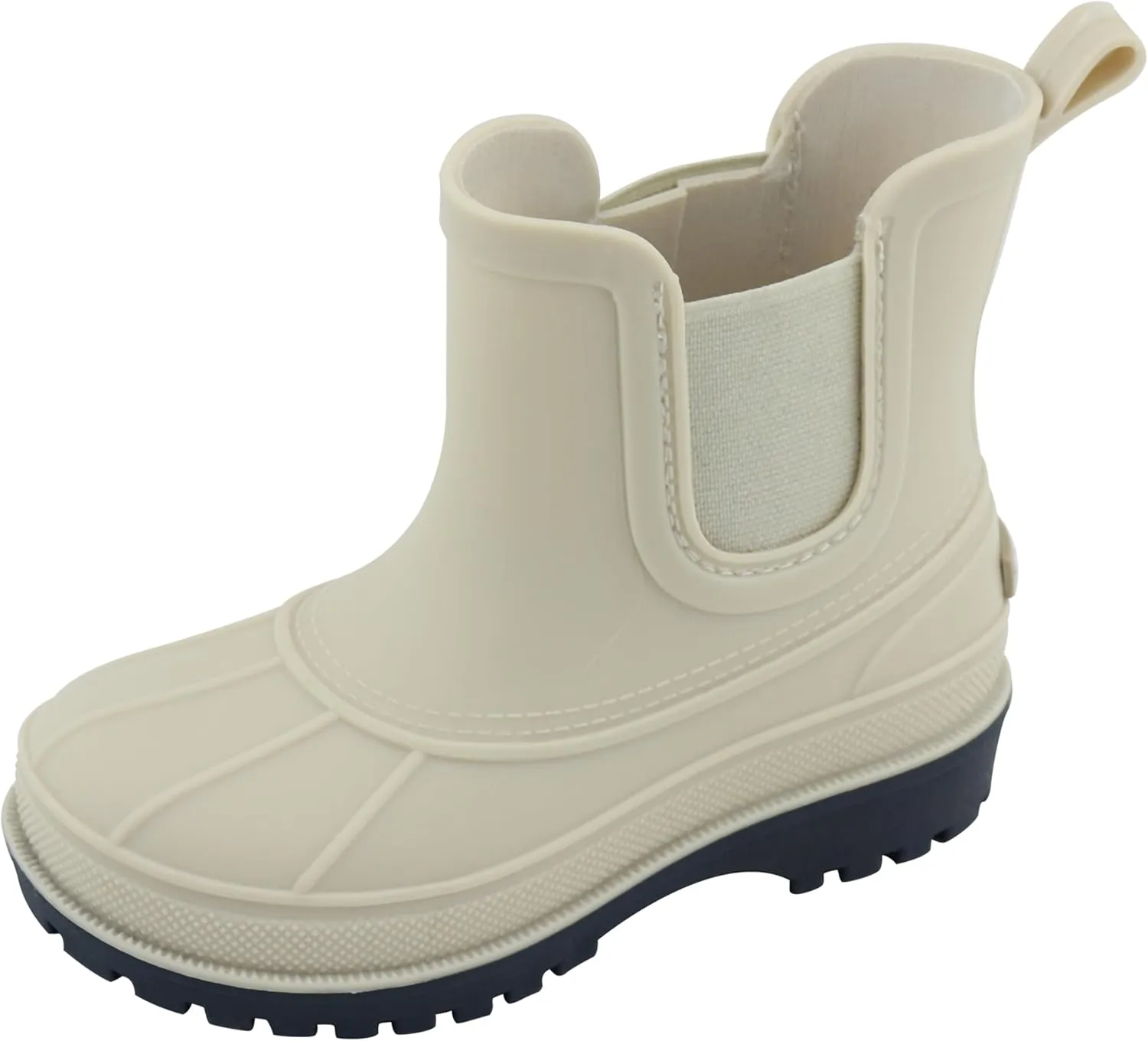 Sperry Toddler Chelsea Rain Boots, Waterproof Rubber Kids Rainboot, Girls/Boys Light Water Shoes for Muddy Park/Hiking