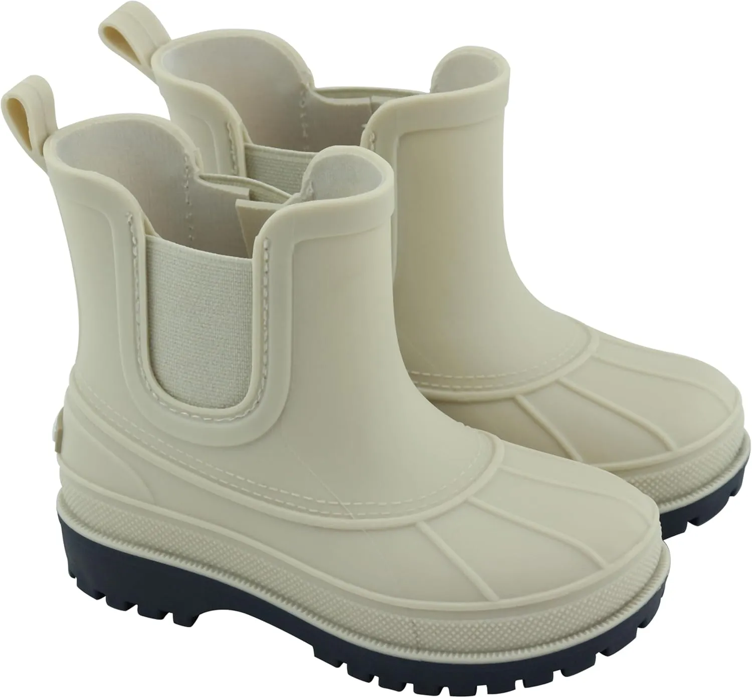 Sperry Toddler Chelsea Rain Boots, Waterproof Rubber Kids Rainboot, Girls/Boys Light Water Shoes for Muddy Park/Hiking