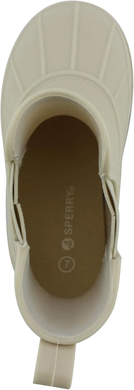 Sperry Toddler Chelsea Rain Boots, Waterproof Rubber Kids Rainboot, Girls/Boys Light Water Shoes for Muddy Park/Hiking