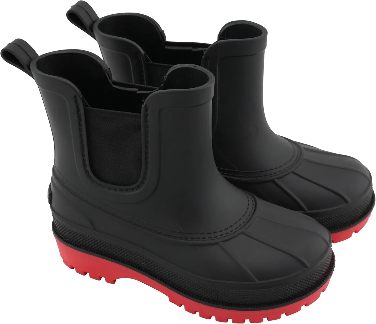 Sperry Toddler Chelsea Rain Boots, Waterproof Rubber Kids Rainboot, Girls/Boys Light Water Shoes for Muddy Park/Hiking