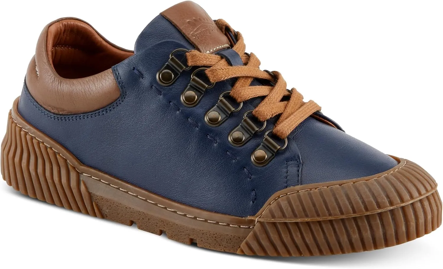 Spring Step Women's LAZARLO Sneakers with Soft Leather, Chunky Sole, and Removable Insoles