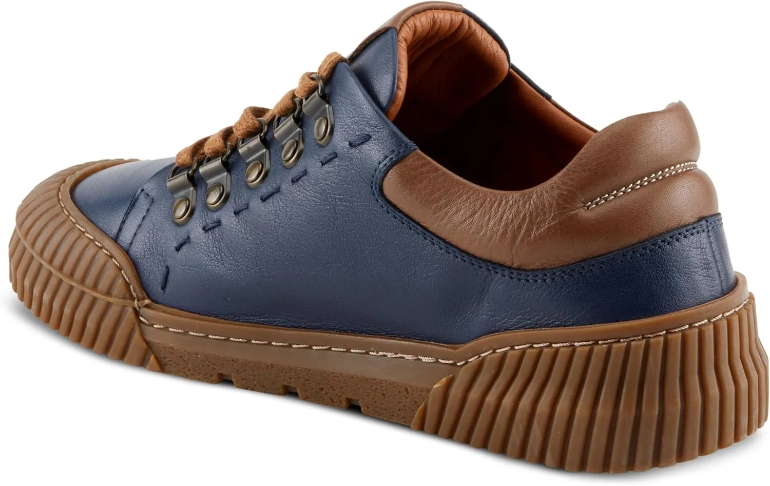 Spring Step Women's LAZARLO Sneakers with Soft Leather, Chunky Sole, and Removable Insoles