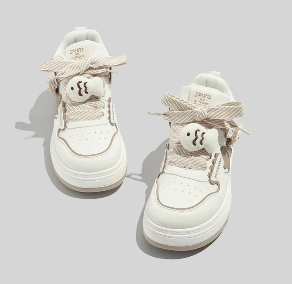 Star Shoes Chunky Sneakers for Women Cute Sneakers 2025 New Y2K Aesthetic Cute Big Toe Anti-Slip Comfort