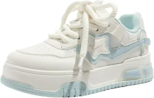 Star Shoes Women Walking Sneakers Y2k Shoes Platform Chunky Aesthetic Cute Travel Outdoor Sport