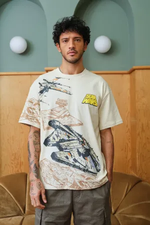 Star War Spacecraft Oversized T-shirt