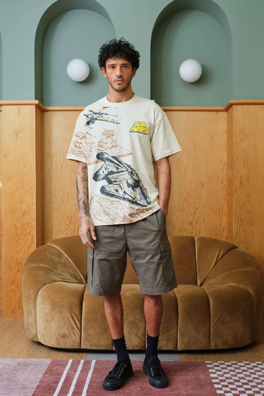 Star War Spacecraft Oversized T-shirt