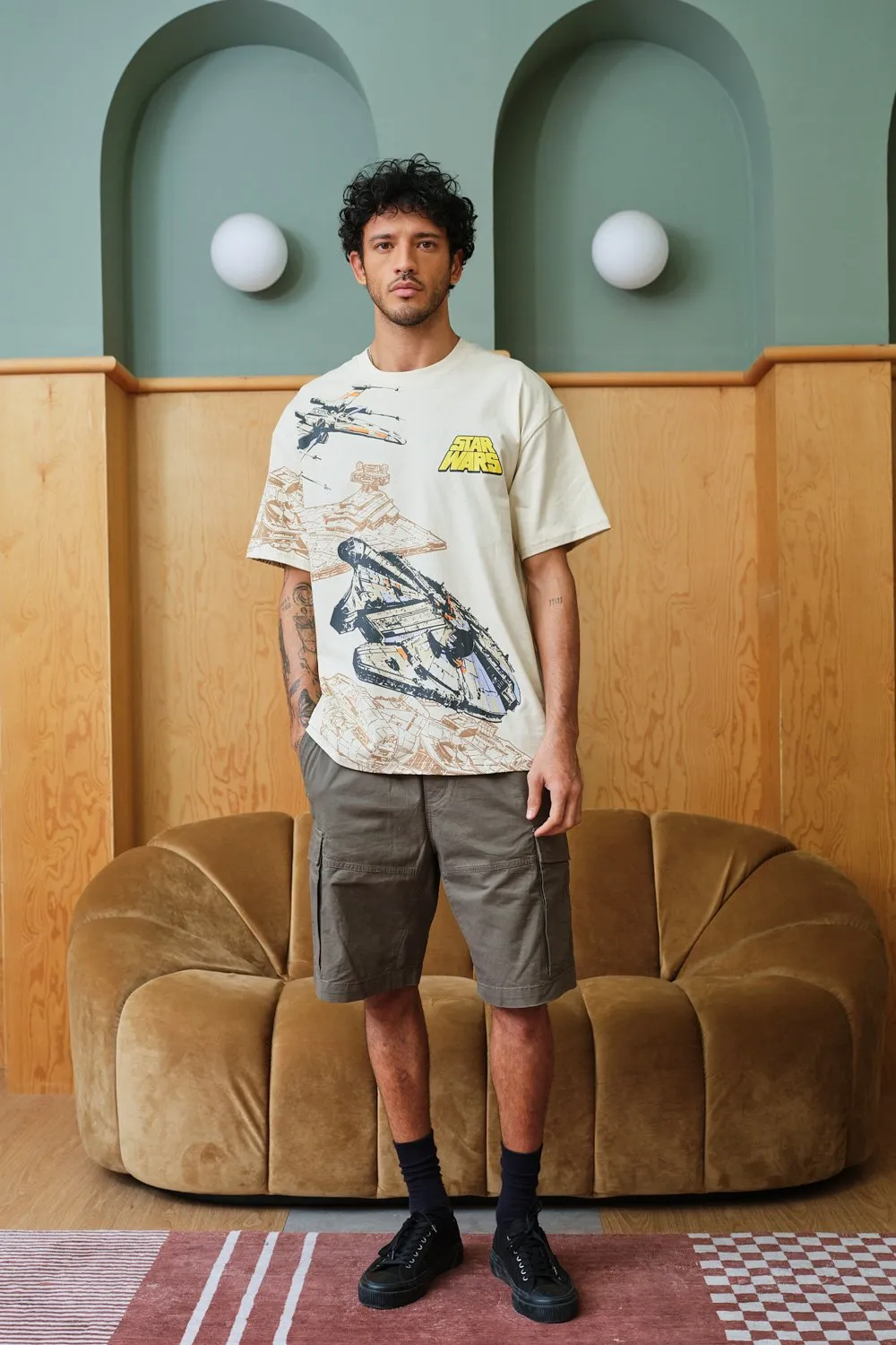 Star War Spacecraft Oversized T-shirt