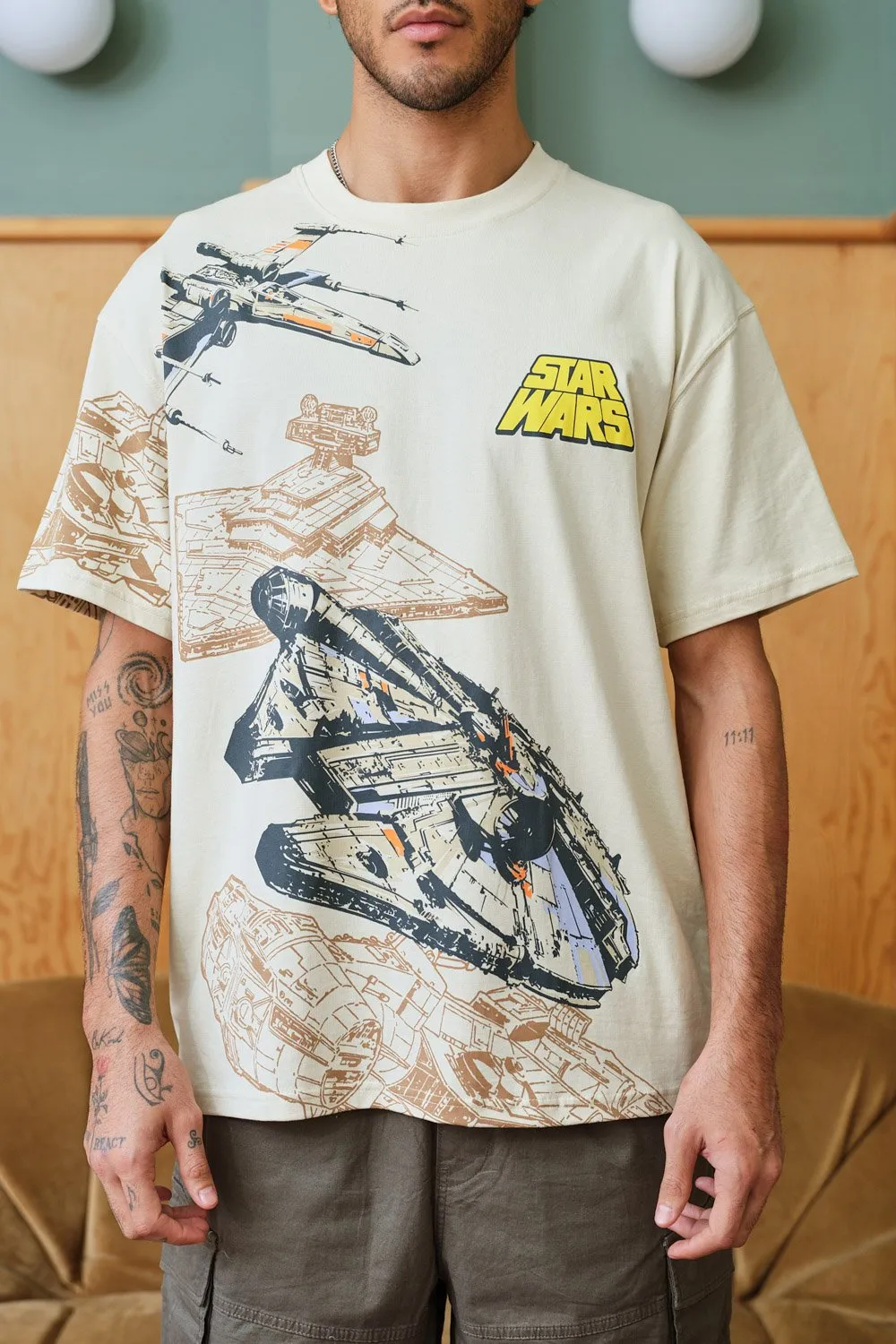 Star War Spacecraft Oversized T-shirt