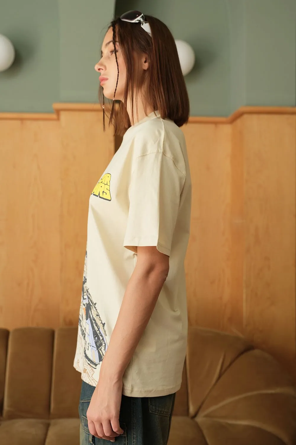 Star War Spacecraft Oversized T-shirt