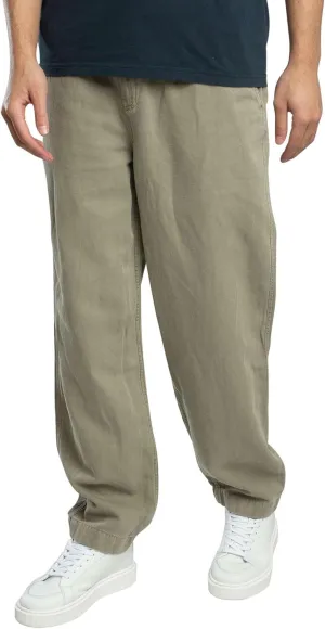 Superdry Men's Merchant Drawstring Trousers, Light Khaki Green