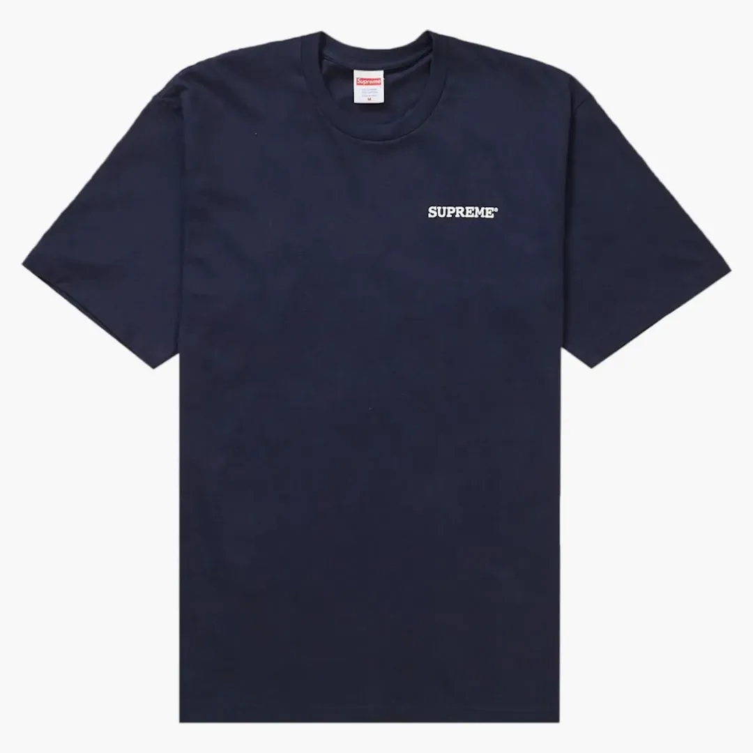 Supreme Patchwork Tee Navy