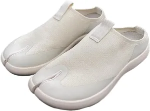 Tabi Shoes Loafers Women Split Toe Slip On Non Slip Breathable Mules Slides Sandals Cute Y2K Kawaii Fashion Trendy Retro Pumps Rave Spring Summer Fall Outdoors Beach Cruise Back to School