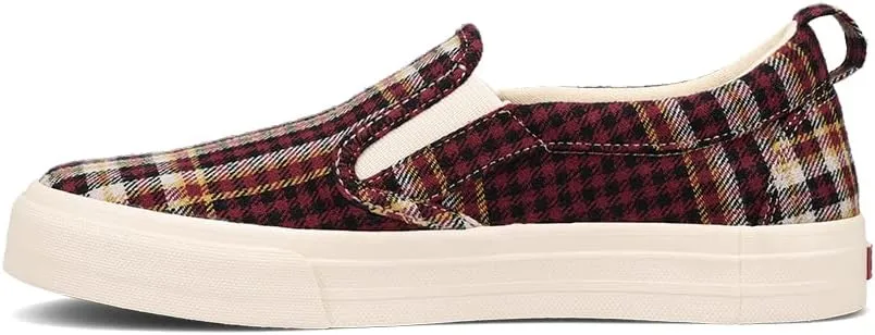 Taos Rubber Soul Slip-On Women's Sneaker - Fresh and Clean Canvas Design with Effortless Style, Removable Footbed and Arch Support - Elevated Comfort for All-Day Fashion
