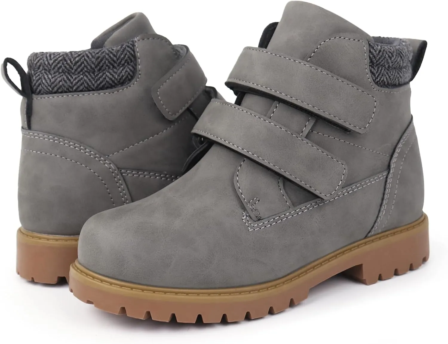 Tobfis Kids Waterproof Strap Work Boots (Toddler/Little Kid/Big Kid)