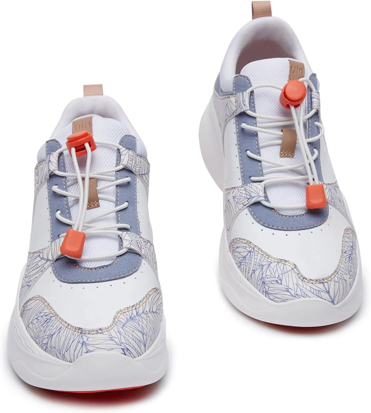 UIN Women's Chunky Fashion Sneakers Walking Casual Comfortable Art Painted Travel Dad Shoes Palma (5)