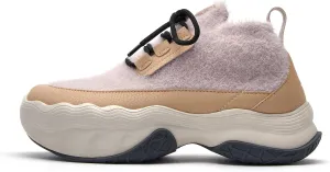 UIN Women's Chunky Platform Fashion Sneakers Walking Casual Comfortable Art Painted Travel Hiking Shoes Catalonia