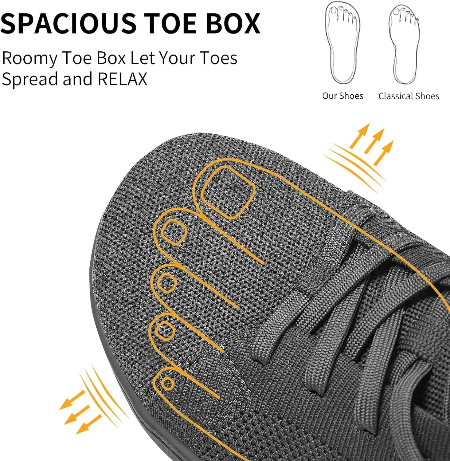 Unisex Barefoot Water Shoes Beach Simple Walking Shoes | Zero Drop/Wide Fashion Sports Shoes