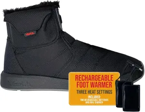 Volt Lava Boots - Indoor or Outdoor Heated Slippers - Rechargeable Foot Warmer - Warming Shoes for Men & Women