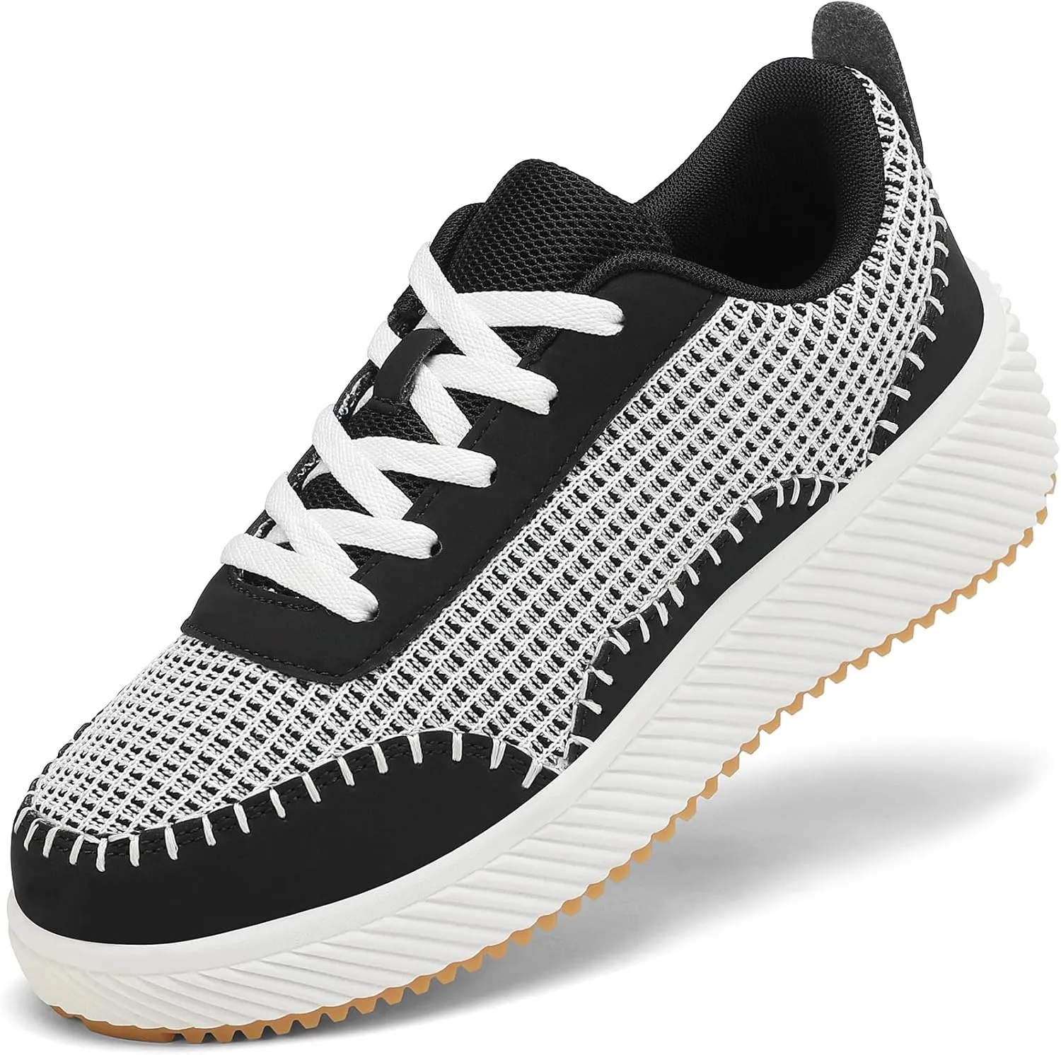 VZQ Women's Platform Sneakers Comfortable Lightweight Casual Chunky Fashion Sneaker with Breathable Uppers Walking Shoes