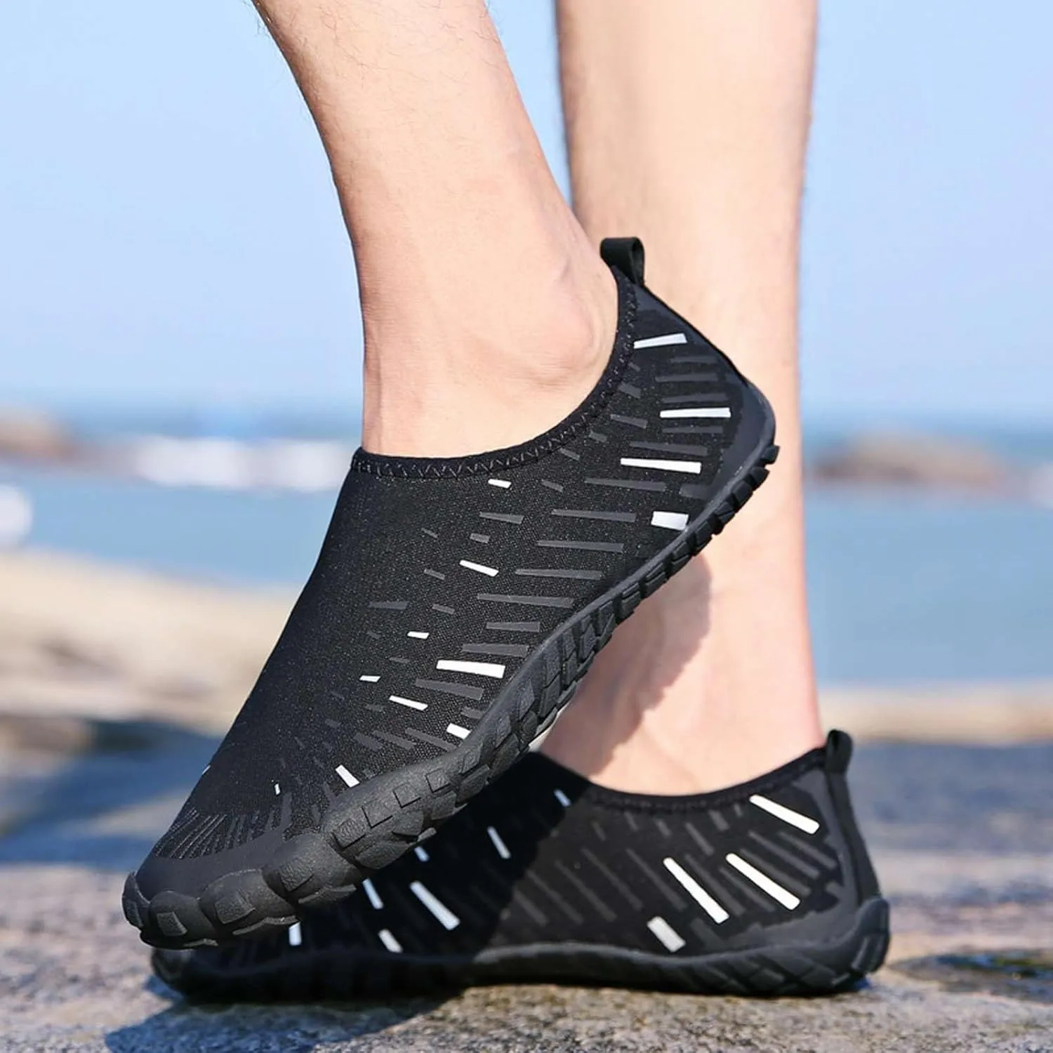 Water Shoes for Aqua Sports Quick Dry Barefoot Women Men Beach Swim Pool Surf Yoga Hiking Kayaking Lightweight Non Slip Outdoor