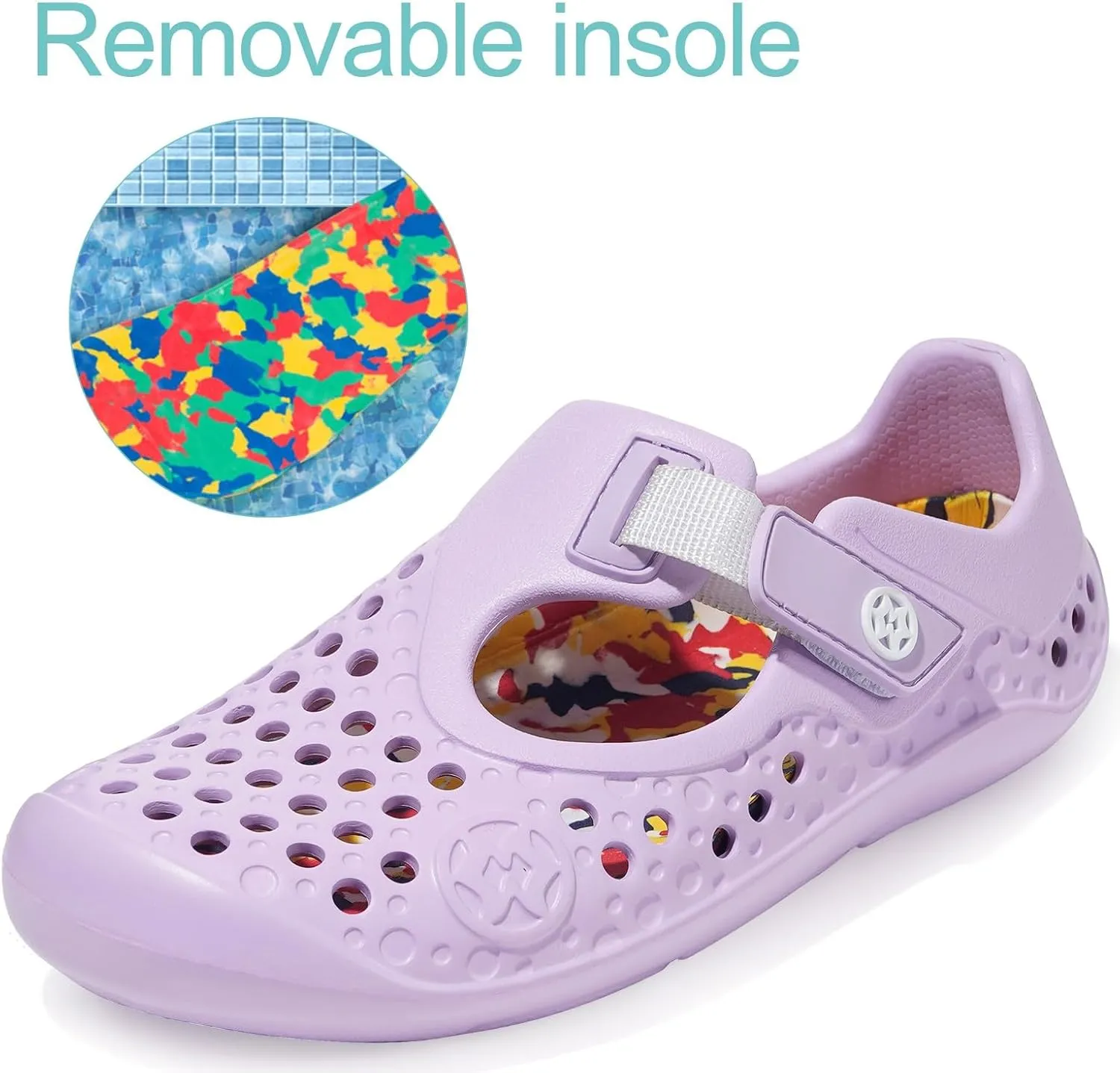 Water Shoes for Kids Swim Aqua Shoes Toddler Boys Girls Barefoot Sport Beach Pool Sandals Quick Dry Lightweight Breathable Slip on Sneakers (Toddler/Little Kid/Big Kid)