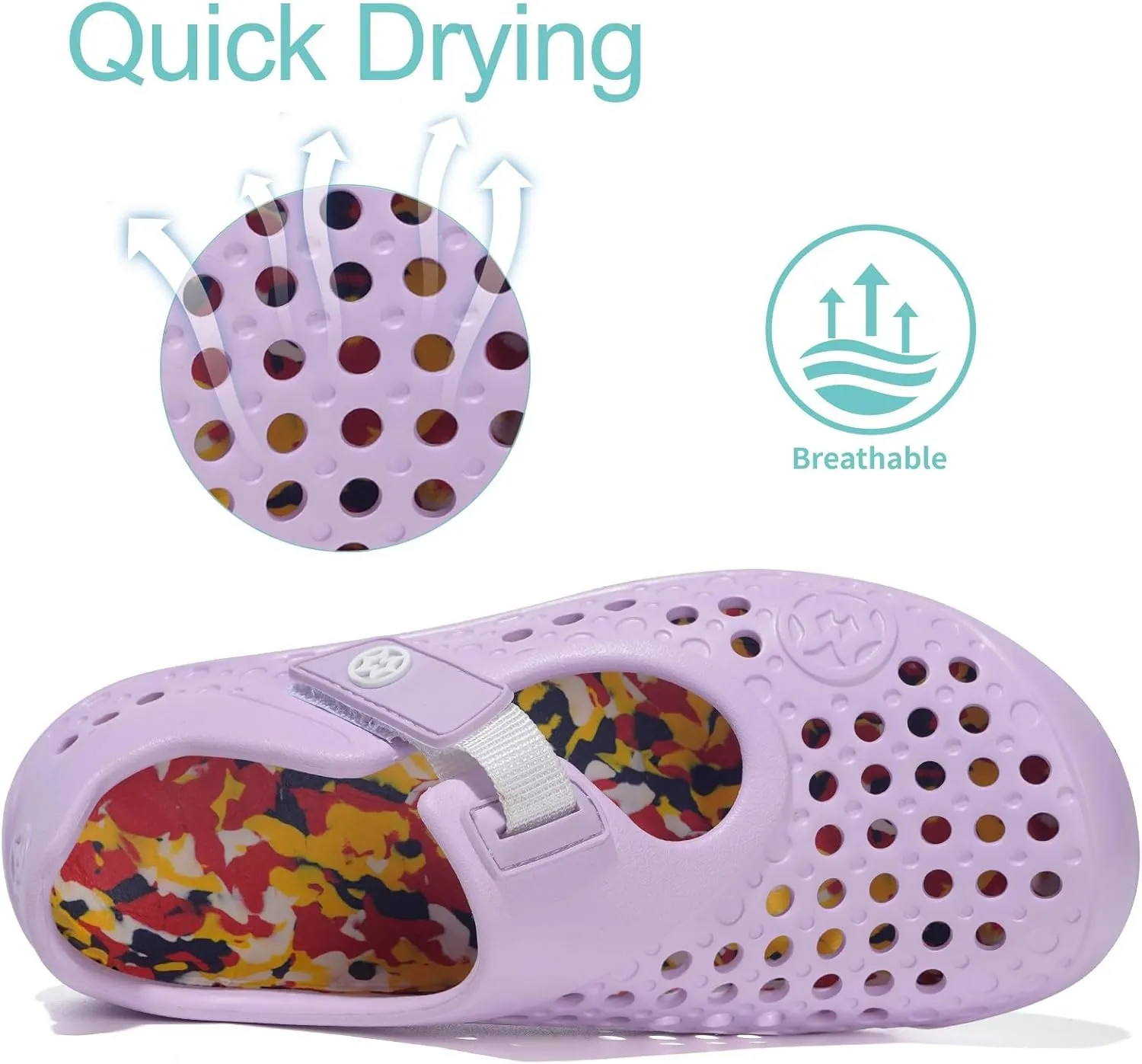 Water Shoes for Kids Swim Aqua Shoes Toddler Boys Girls Barefoot Sport Beach Pool Sandals Quick Dry Lightweight Breathable Slip on Sneakers (Toddler/Little Kid/Big Kid)