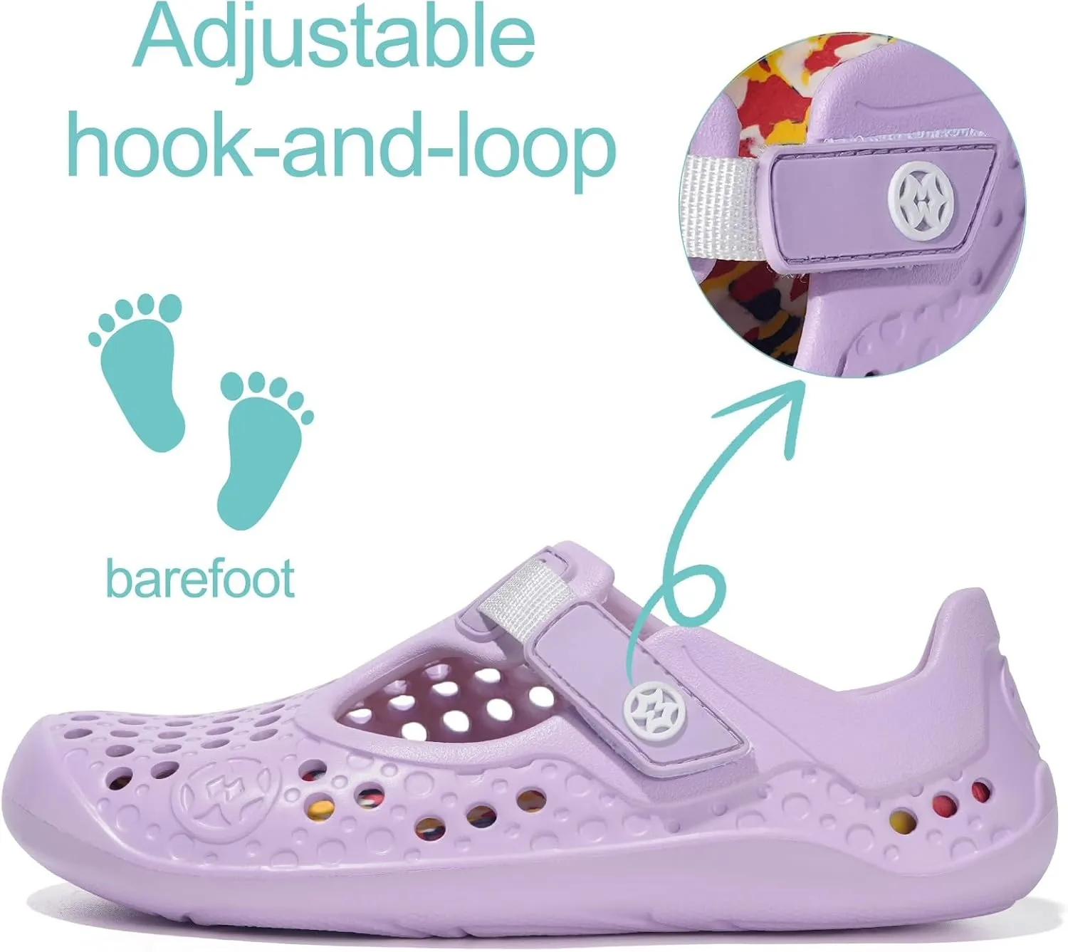 Water Shoes for Kids Swim Aqua Shoes Toddler Boys Girls Barefoot Sport Beach Pool Sandals Quick Dry Lightweight Breathable Slip on Sneakers (Toddler/Little Kid/Big Kid)