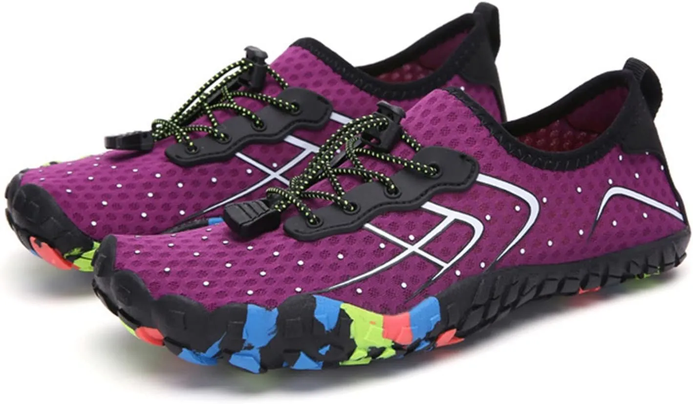 Water Shoes for Women Men Quick-Dry Slip On Snorkeling Shoes Grounded Barefoot Footwear Beach Sports Swim Shoe