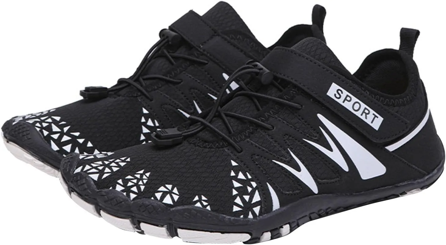 Water Shoes Men Wide Feet Non Slip Casual Arch Support Womens Barefoot Water Shoes Mens Wide Water Shoes Quick Dry Water Sports Barefoot Shoes Aqua Socks for Swim Beach Pool Surf Yoga