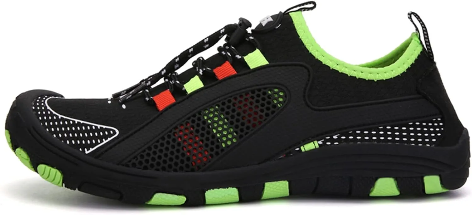 Water Shoes Men Wide Width Barefoot Aqua Socks Quick Dry Women Hiking Water Shoes Mens Water Shoes Wide Aqua Sports Outdoor Shoes for Pool Beach Surf Water Park Yoga